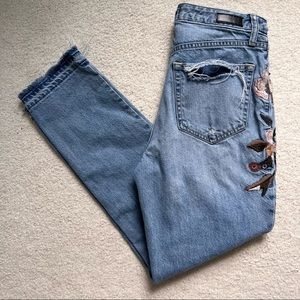 Embroidered A&F Jeans